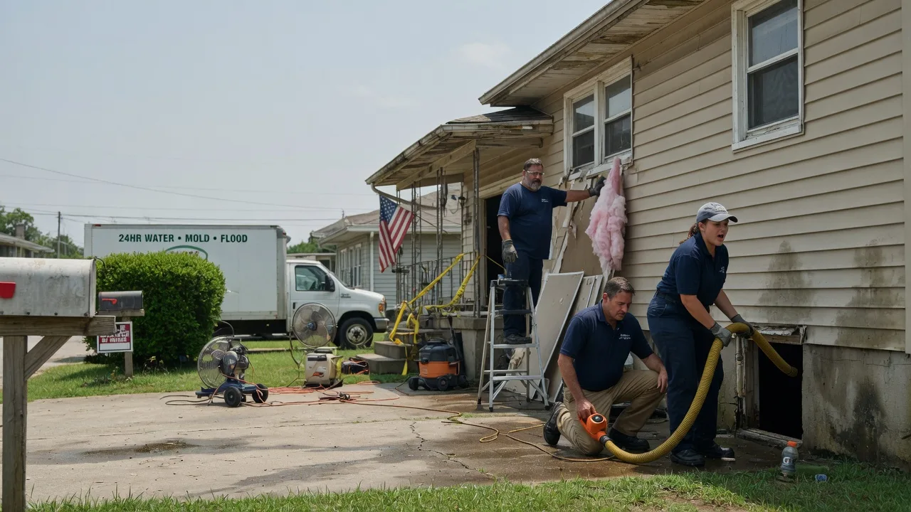 Water Damage Repair in Morven, GA near me